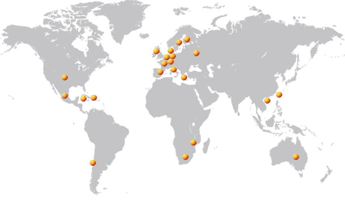 worldmap haase dealers